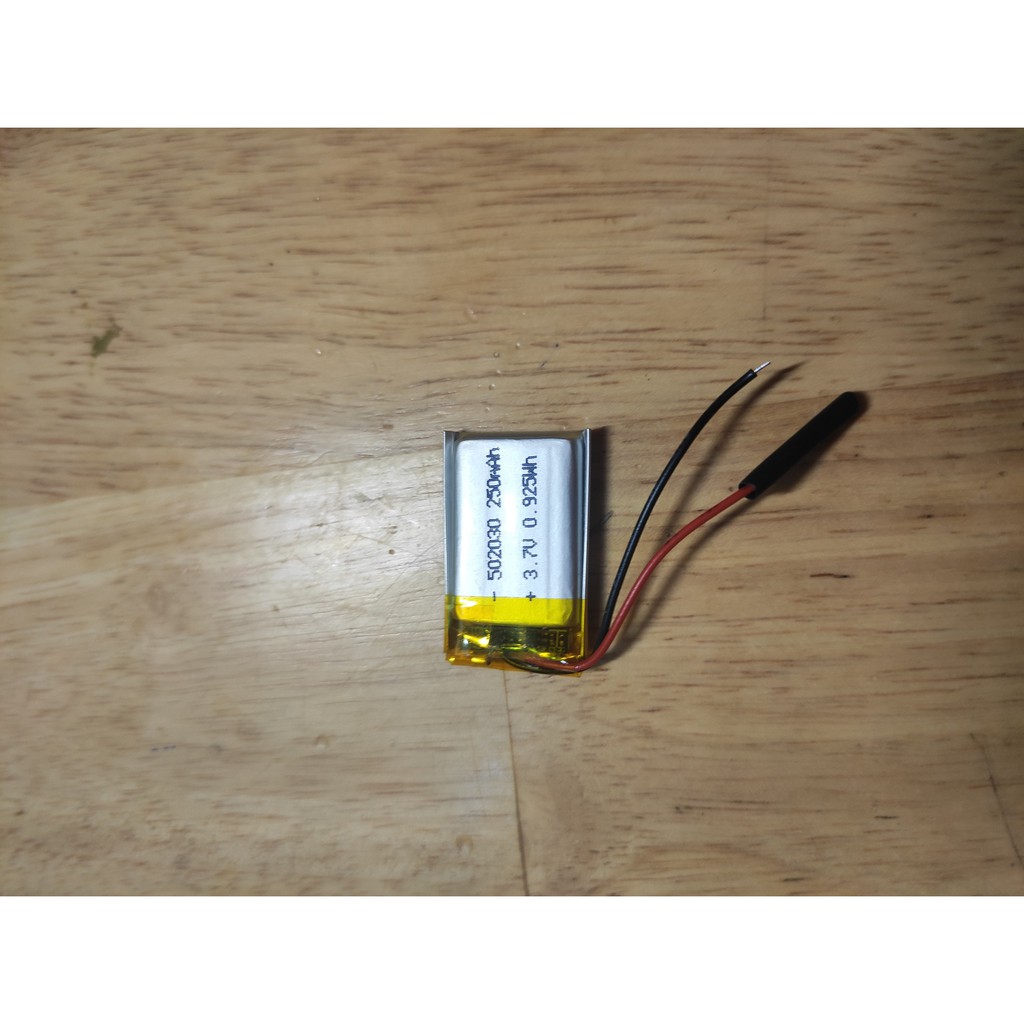 Pin Lithium - Ion 3.7V 502030 250mah