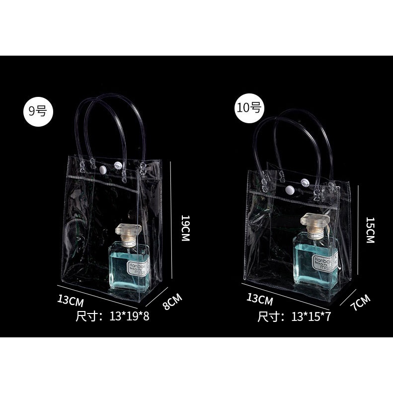 Túi Xách Nhựa PVC Trong Suốt Bảo Vệ Môi Trường
