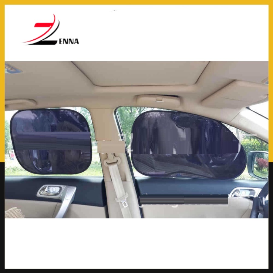 Tấm che nắng cao su non cửa bên ô tô, xe hơi tự hút không cần đế hích