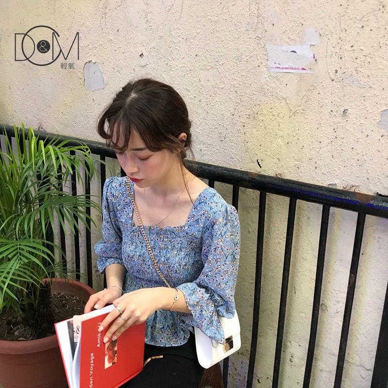 Áo Voan Hoa Phối Ren Hở Lưng Quyến Rũ Cho Nữ | BigBuy360 - bigbuy360.vn