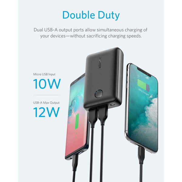 Pin dự phòng ANKER POWERCORE SELECT 10000MAH - A1223 [PHÂN PHỐI CHÍNH HÃNG,BẢO HÀNH 18 THÁNG]