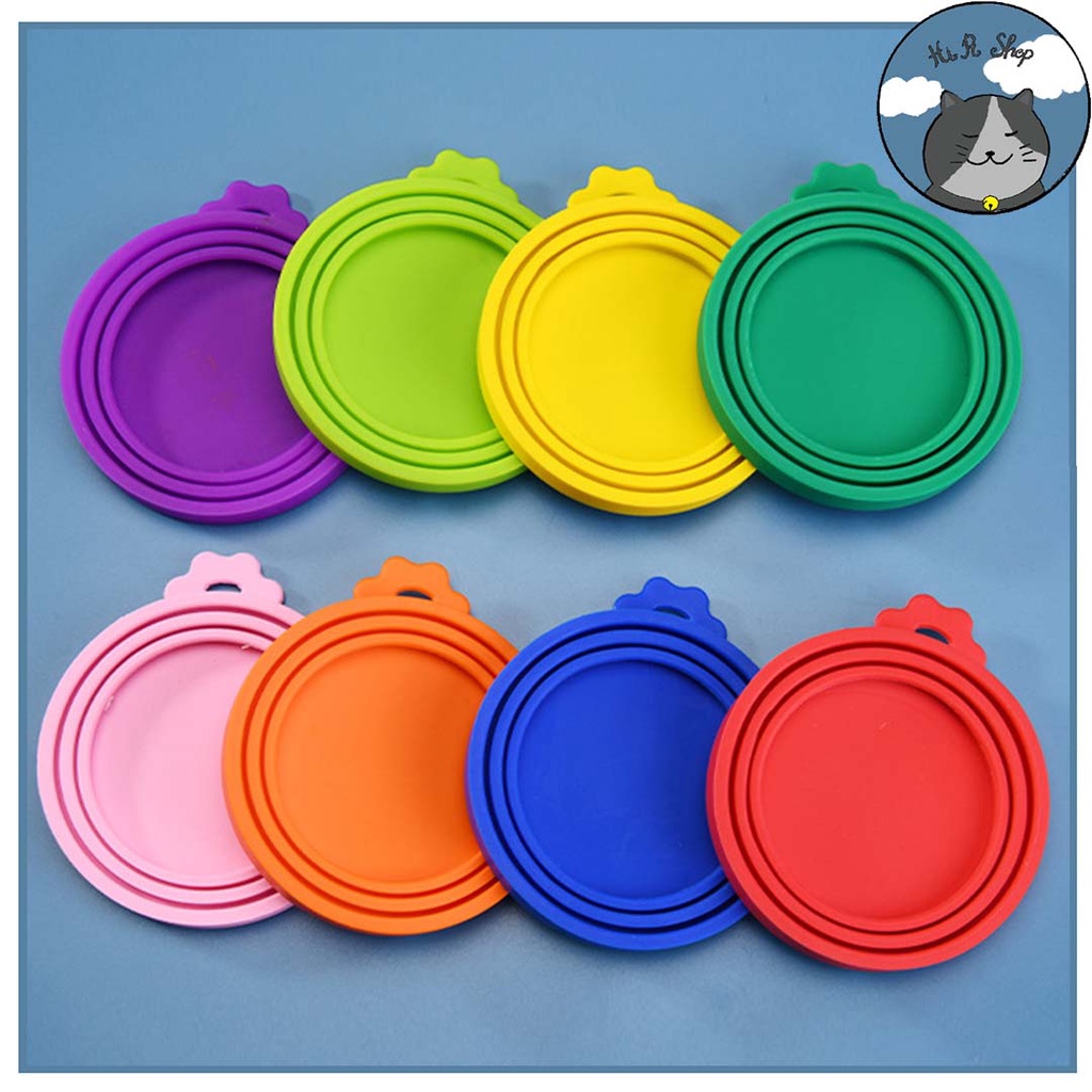 Nắp Đậy Thức Ăn Silicon  Cho Chó Mèo Nắp Đậy Hộp Pate, Súp Dành Cho Thú Cưng