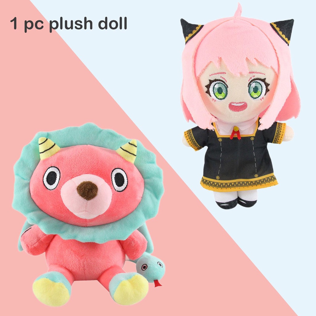 Búp Bê Nhồi Bông Vải Cotton Hình Gia Đình Chimera Sư Tử Spy Play Đáng Yêu