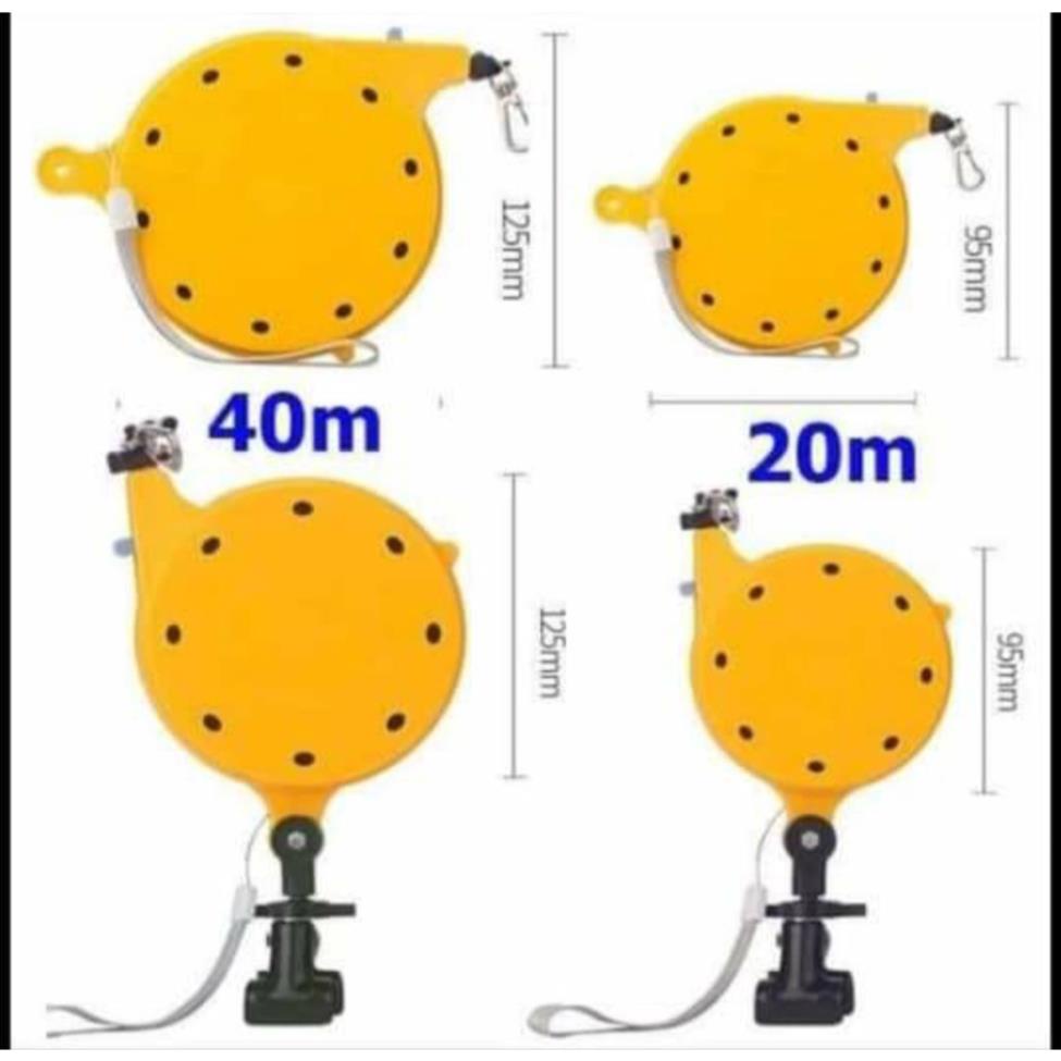 Dây an toàn cho cần câu tay, gắn vào Thùng câu đài hoặc ghế câu cá.