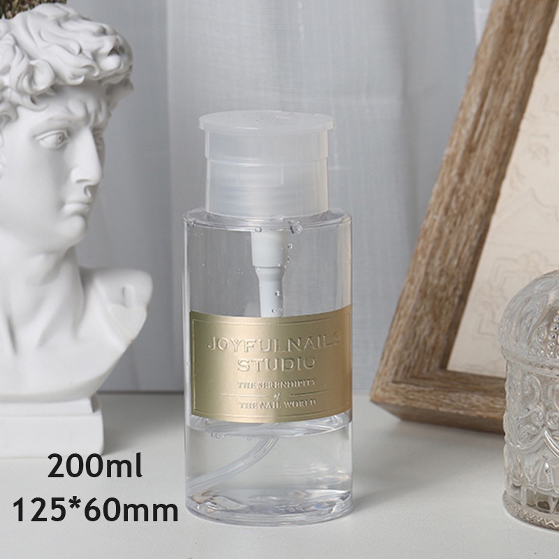 Transparent Bottle Dispenser Refillable Bottle Container Reusable Travel Size Bottle Portable 150/200/300ml