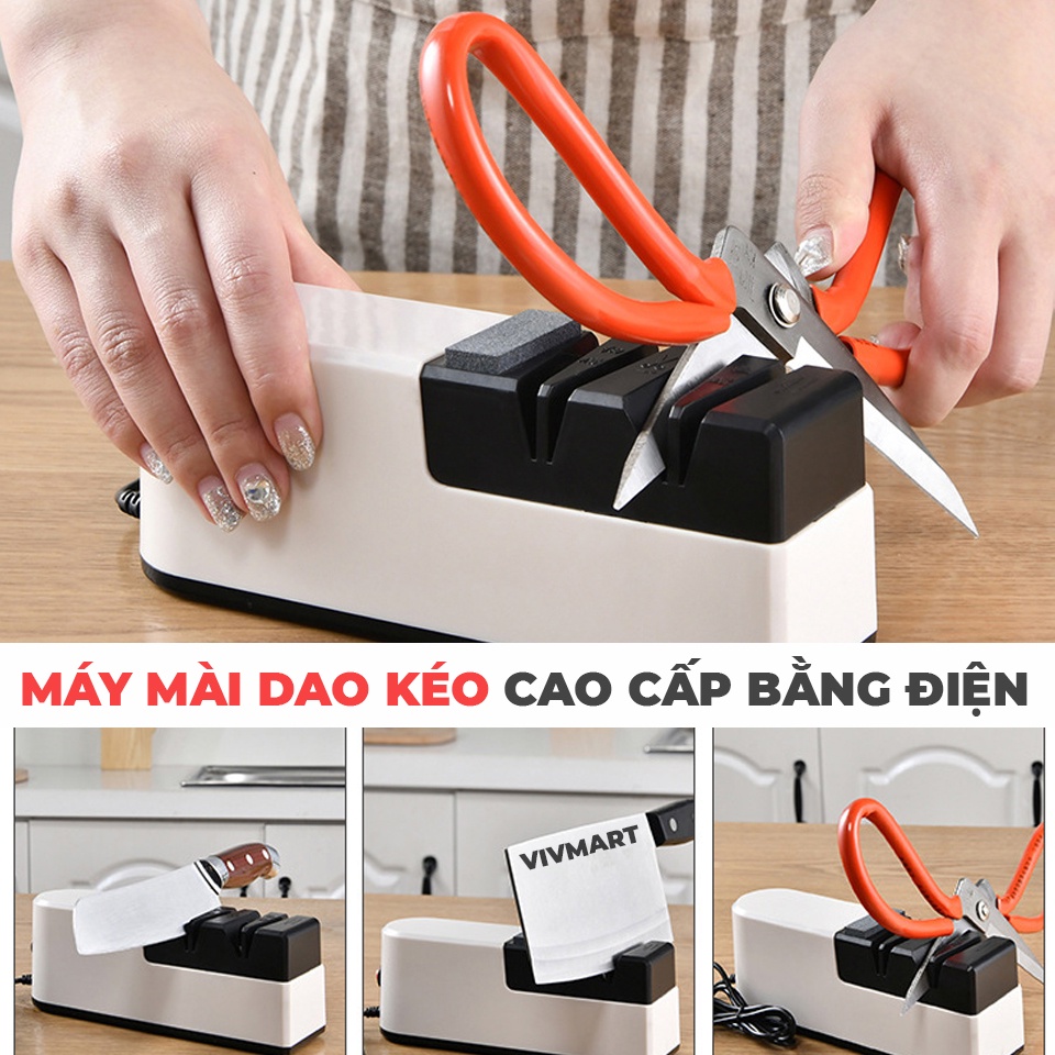 ✅ Máy Mài Dao Kéo Bằng Điện Cao Cấp - Mài Nhanh Hơn, Sắc Hơn