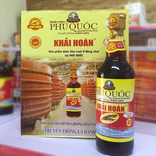 Nước mắm phú quốc khải hoàn 520ml hàng chuẩn loại ngon