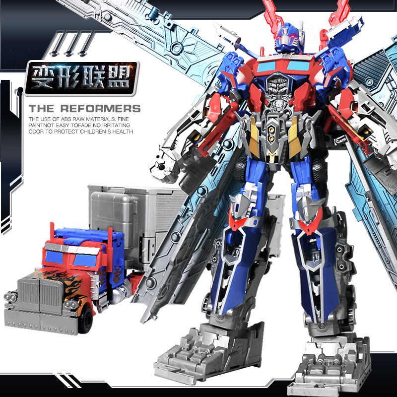 Robot lắp ráp biến hình kết hợp giữa Skyfire Vest Optimus Prime Battle Armor Robot(Cỡ lớn)