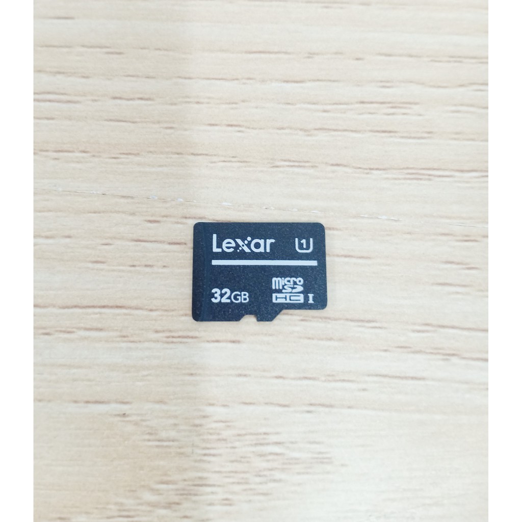 Thẻ nhớ 32GB Micro SDHC C10 LEXAR (không kèm Adapter)