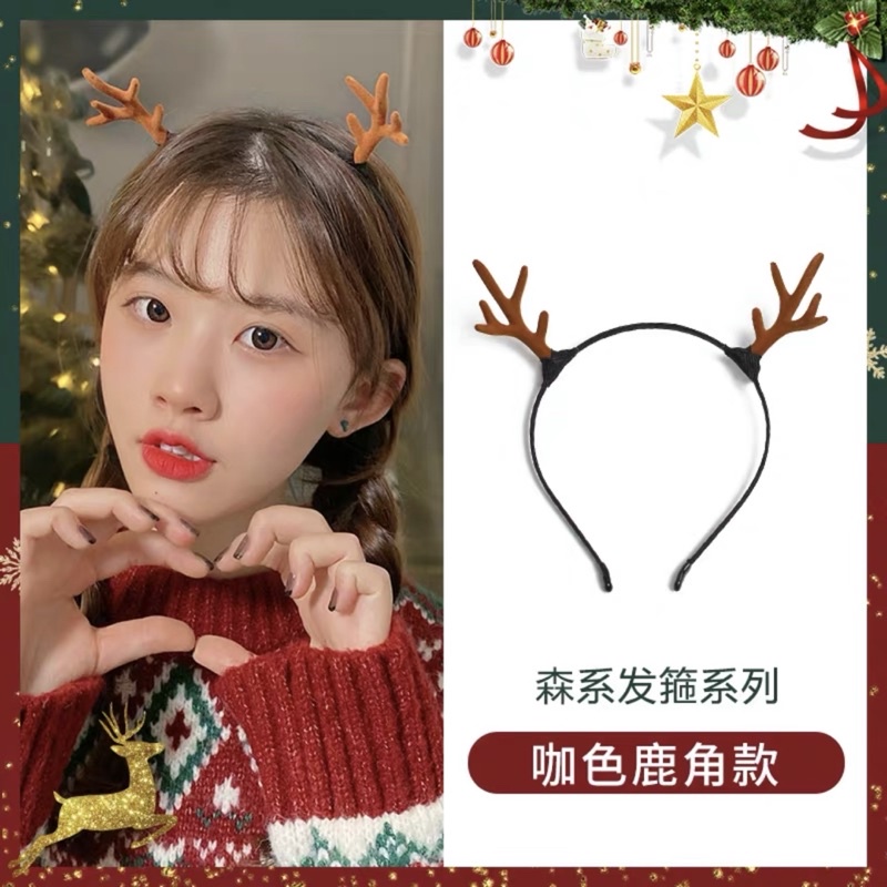 Bờm giáng sinh, cài tóc tuần lộc noel