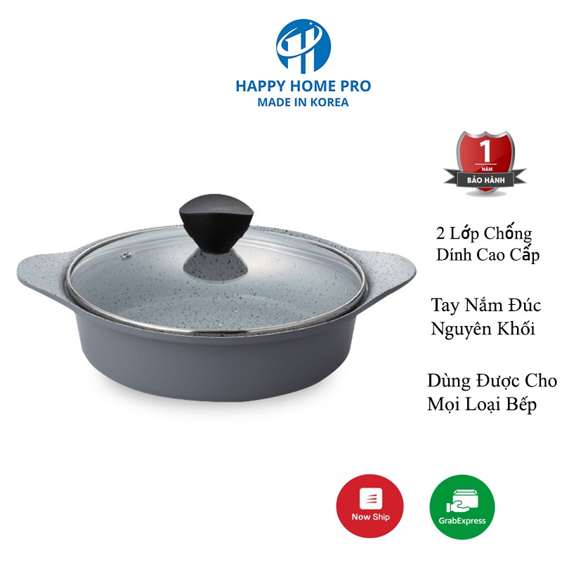 Nồi Chống Dính Thành Thấp Bellos Happy Home Pro zise 22cm