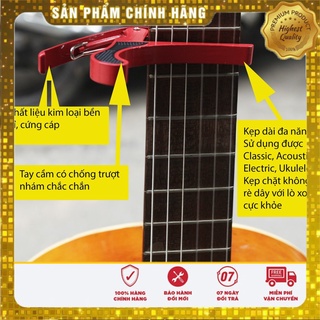 Capo đàn guitar kim loại cho mọi loại đàn Classic Acoustic Electric Ukulele - CL Latuta Phân Phối