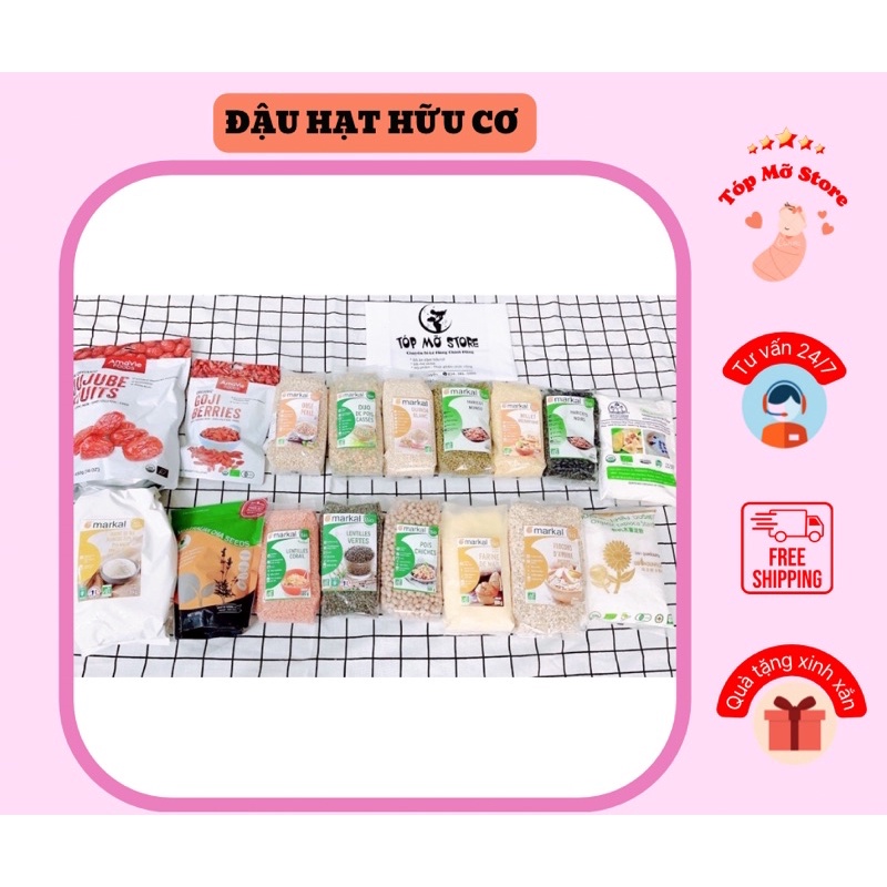 Đậu Hạt Hữu Cơ Cho Bé Ăn Dặm 100gr