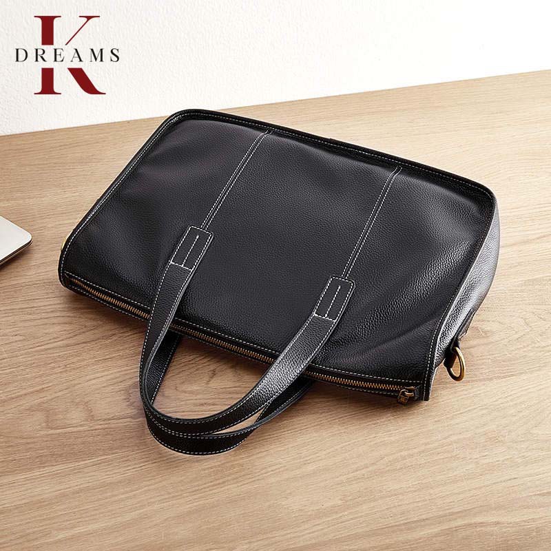 Cặp Công Sở Cao Cấp - Kèm Phiếu Bảo Hành - Túi da nam dáng Briefcase Bag K9109879 | BigBuy360 - bigbuy360.vn