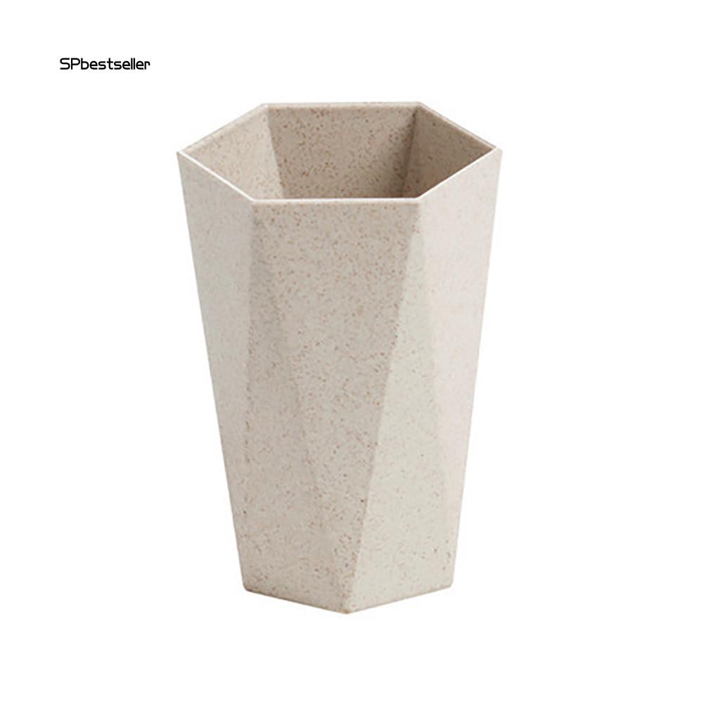 Cốc đánh răng rơm lúa mì phong cách Bắc Âu dành cho cặp đôi khi đi du lịch