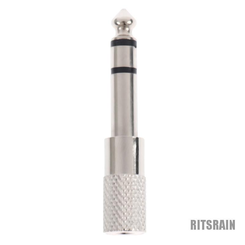 Đầu Cắm Kết Nối Âm Thanh 3.5 6.35mm Male Sang 3.5mm Female | BigBuy360 - bigbuy360.vn