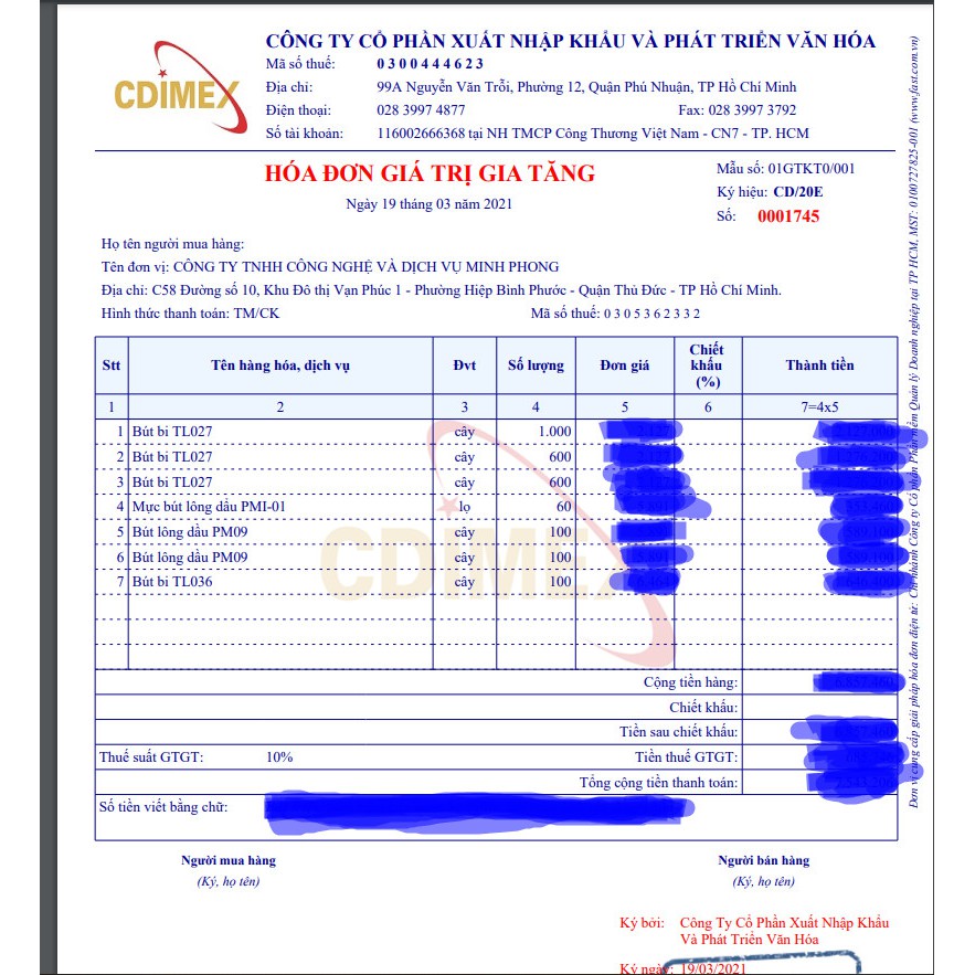 Bút bi Thiên Long TL036 - 3 màu
