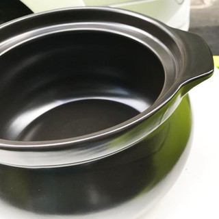 Nồi đất hầm thịt, gà thuốc bắc 4 lít (Đen)