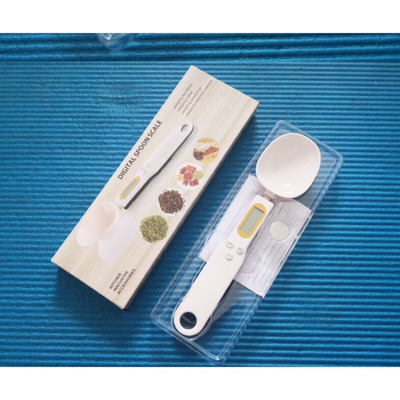 Thìa Đong,Cân Tiểu Ly Dạng Thìa đong gia vị,đồ ăn dặm cho bé 500/0,1g