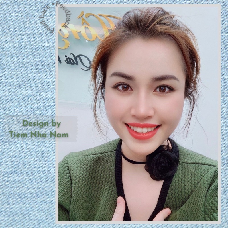 🎀 CHOKER CỔ HOA TRÀ VOAN SANG TRỌNG - [ Nhà Nấm handmade]