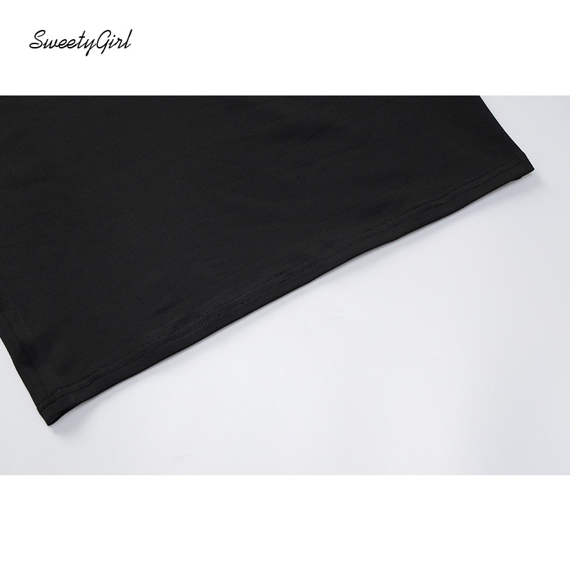 Đầm mini hở vai không tay ôm sát tùy chọn màu sắc gợi cảm cho nữ