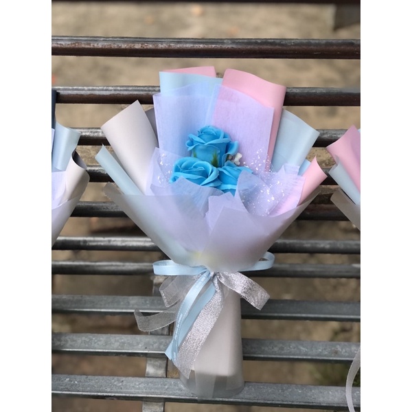 Bó hoa sáp 3 bông Nt91021