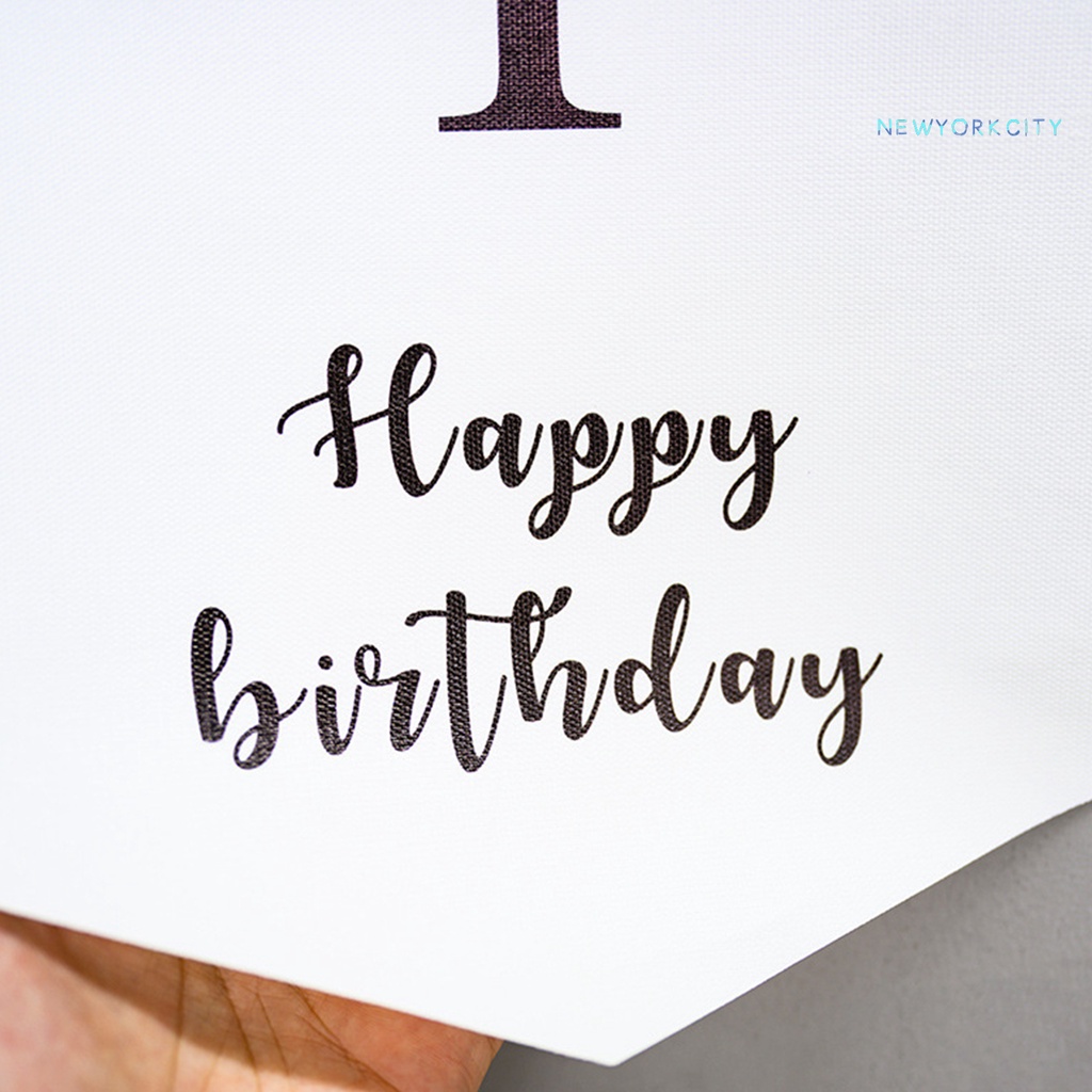 Bộ Cờ Treo Trang Trí Tiệc Sinh Nhật In Chữ Happy Birthday Dễ Thương