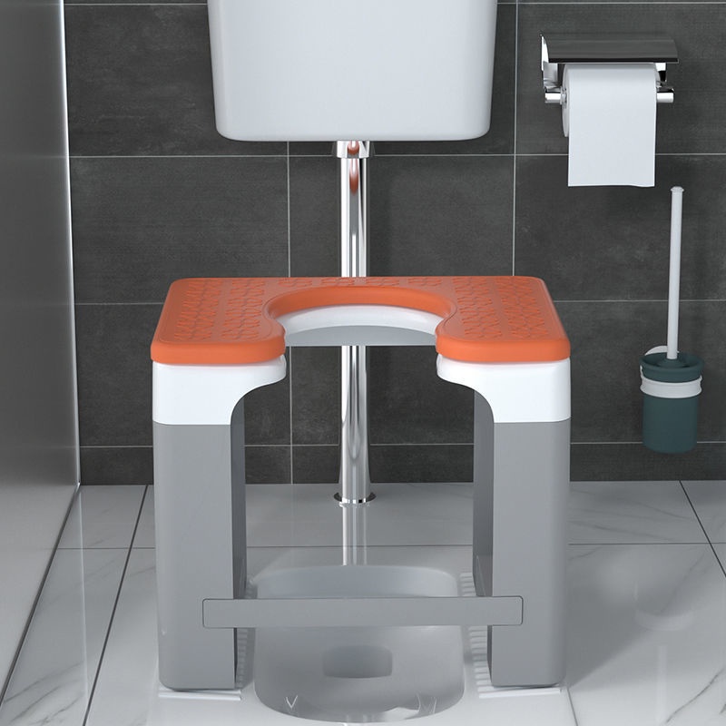 Ghế Ngồi Toilet Bằng Nhựa Đơn Giản Cho Người Lớn Tuổi / Trẻ Em / Mẹ Bầu
