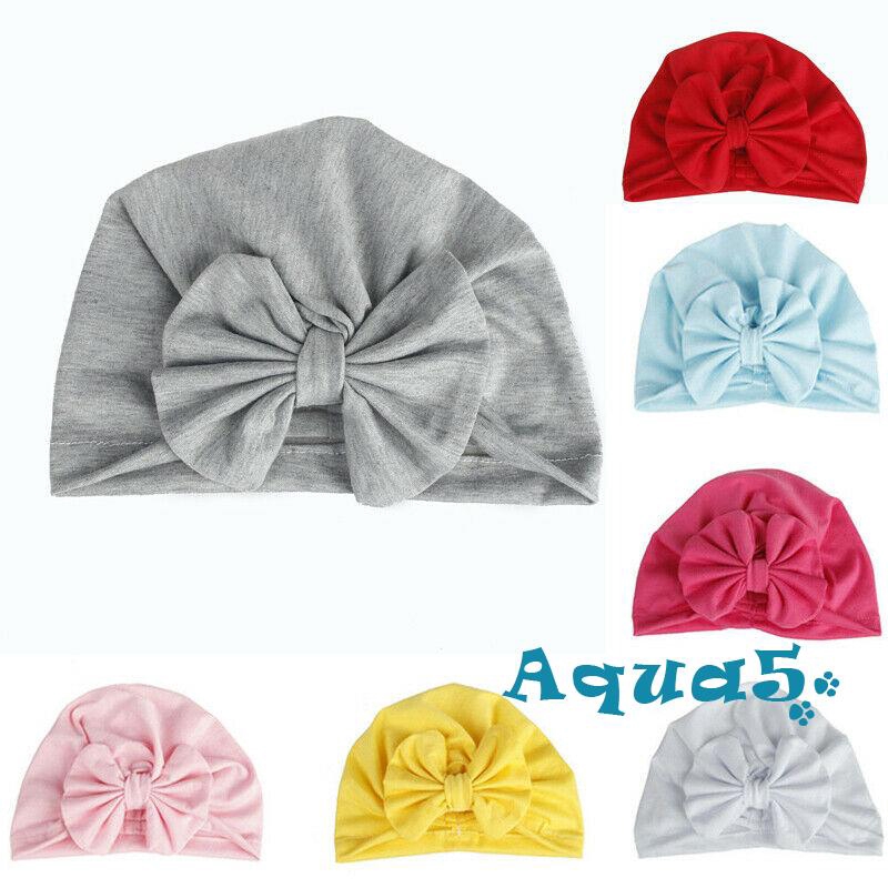 Mũ Beanie 8 Màu Dễ Thương Cho Trẻ Sơ Sinh