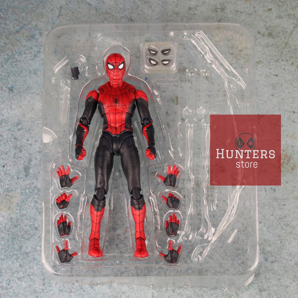 Mô hình Spider Man Far From Home Shf Upgraded Suit