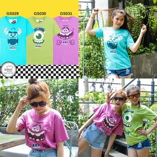Áo thun hoạt hình Thái Sulli , Mike & Art GS029 GS030 GS031| Shopee Việt Nam