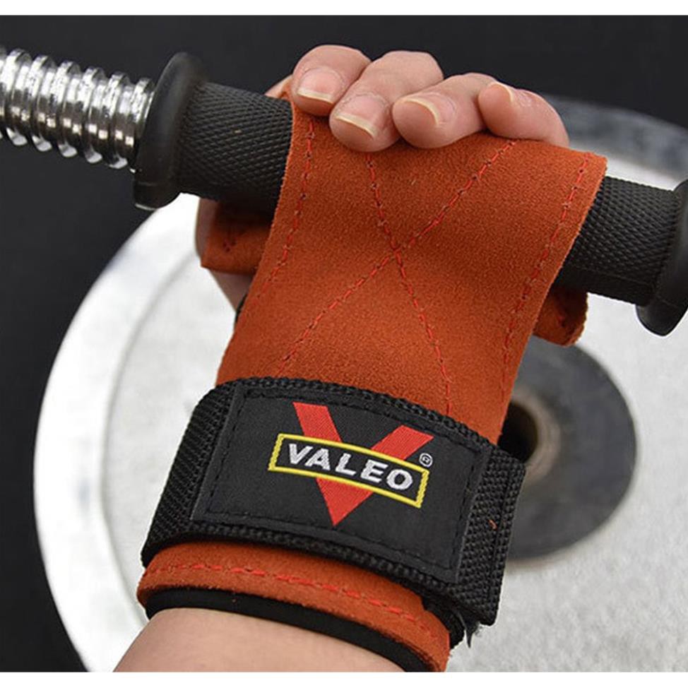 Găng Tay Tập Gym - Dây Kéo Lưng - Lifting Grips ( Lót Tay & Kéo Lưng ) (1 đôi) MINH SHOP