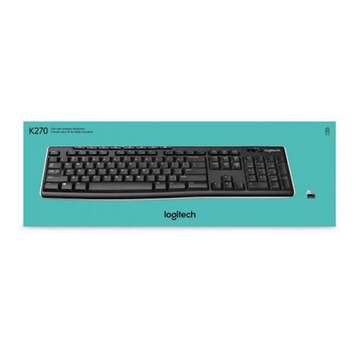 Bàn phím không dây Logitech K270 - Hàng Chính Hãng
