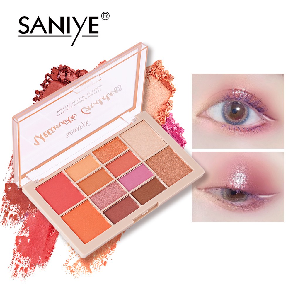 [Hàng mới về] Bảng phấn mắt/má hồng/bắt sáng 20 màu 3 trong 1 đa năng Saniye E225 | BigBuy360 - bigbuy360.vn