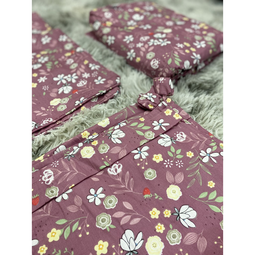 BỘ CHĂN GA VỎ GỐI ĐỆM 100% Cotton Thắng Lợi cao cấp siêu mềm mịn