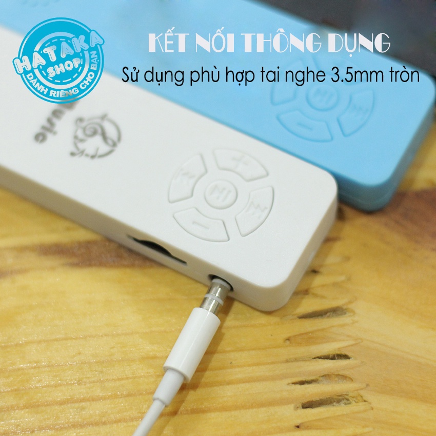 Máy nghe nhạc mp3 thời trang-có loa-tặng tai nghe và dây sạc