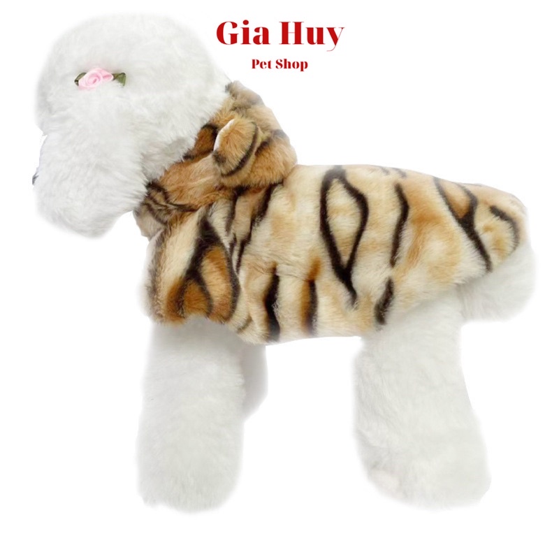 Áo Mùa Đông Cho Chó Mèo, Áo Hình Con Hổ Cho Chó Mèo