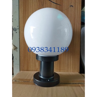 [RẺ - CHẤT LƯỢNG]ĐÈN TRỤ CỔNG NGOÀI TRỜI TRÒN PHI 25CM,30CM