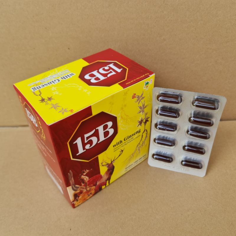 Viên uống bổ sung Vitamin 15B ginseng 100 viên