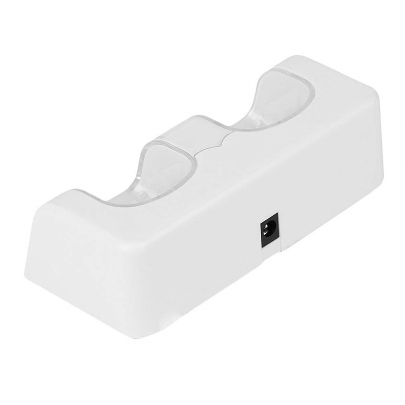 【3C】 2-in-1 Dual Charging Station for Wii Controller with Two 2800MAH Batteries