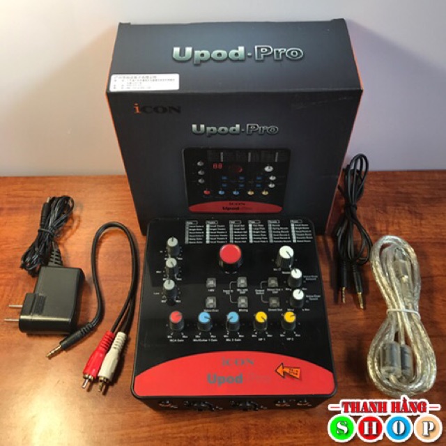 Combo Mic thu âm Takstar SM-8B Full và Soundcard Icon Upop Pro