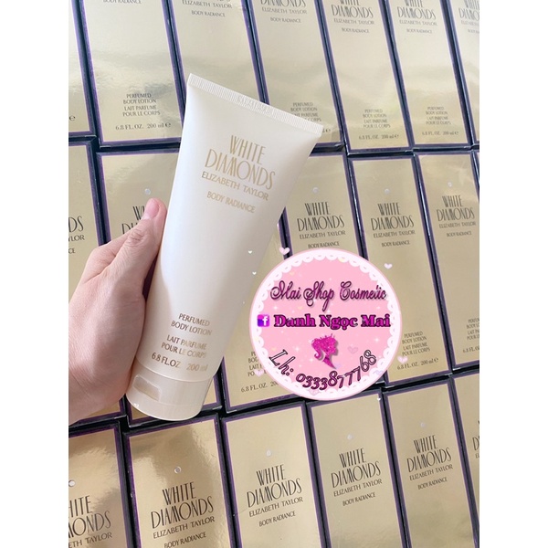 Sữa Dưỡng thể nước hoa PERFUMED Body Lotion White Diamonds Elizabeth Taylor - Mỹ phẩm Mai