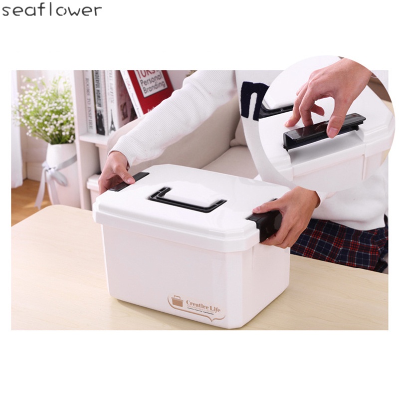 Hộp nhựa xách tay đựng dụng cụ sơ cứu khẩn cấp đa năng