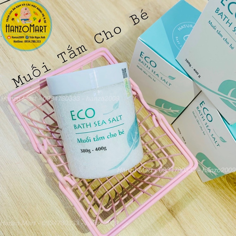 Muối tắm em bé Eco Sinh Dược 400g