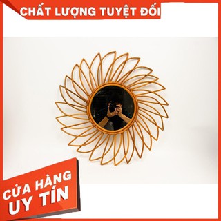 [Khuyến Mãi Sốc] gương mây tre đan decor CAO CẤP