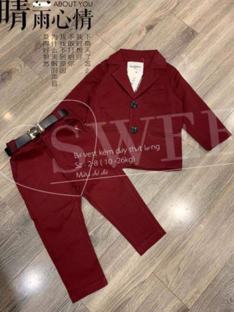Combo Bộ  vest bé  trai 910.000