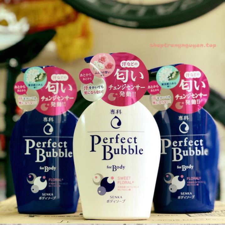 Sữa tắm Shiseido Perfect Bubble For Body Floral +
