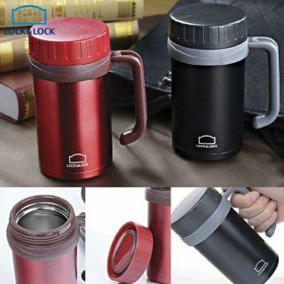 Ca giữ nhiệt 500ml inox 304 lock&lock basic table mug lhc9002