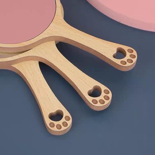 Gương gỗ cầm tay