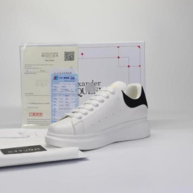 [Video Tận Cảnh - FREE SHIP] 🔥Giày thể thao sneaker🔥 MCQ gót nhung đen full box MET1 V.Q Sneaker | BigBuy360 - bigbuy360.vn